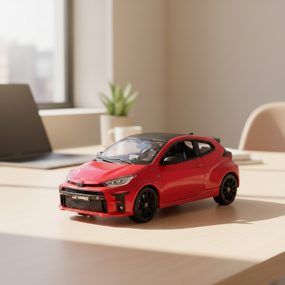 Toyota GR Yaris 2021 Red 1:24 Scale Maisto Diecast Model Car