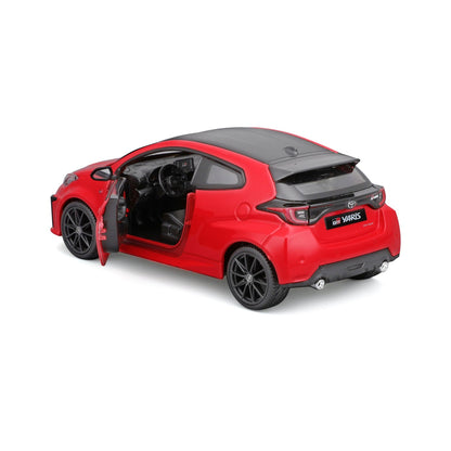 Toyota GR Yaris 2021 Red 1:24 Scale Maisto Diecast Model Car