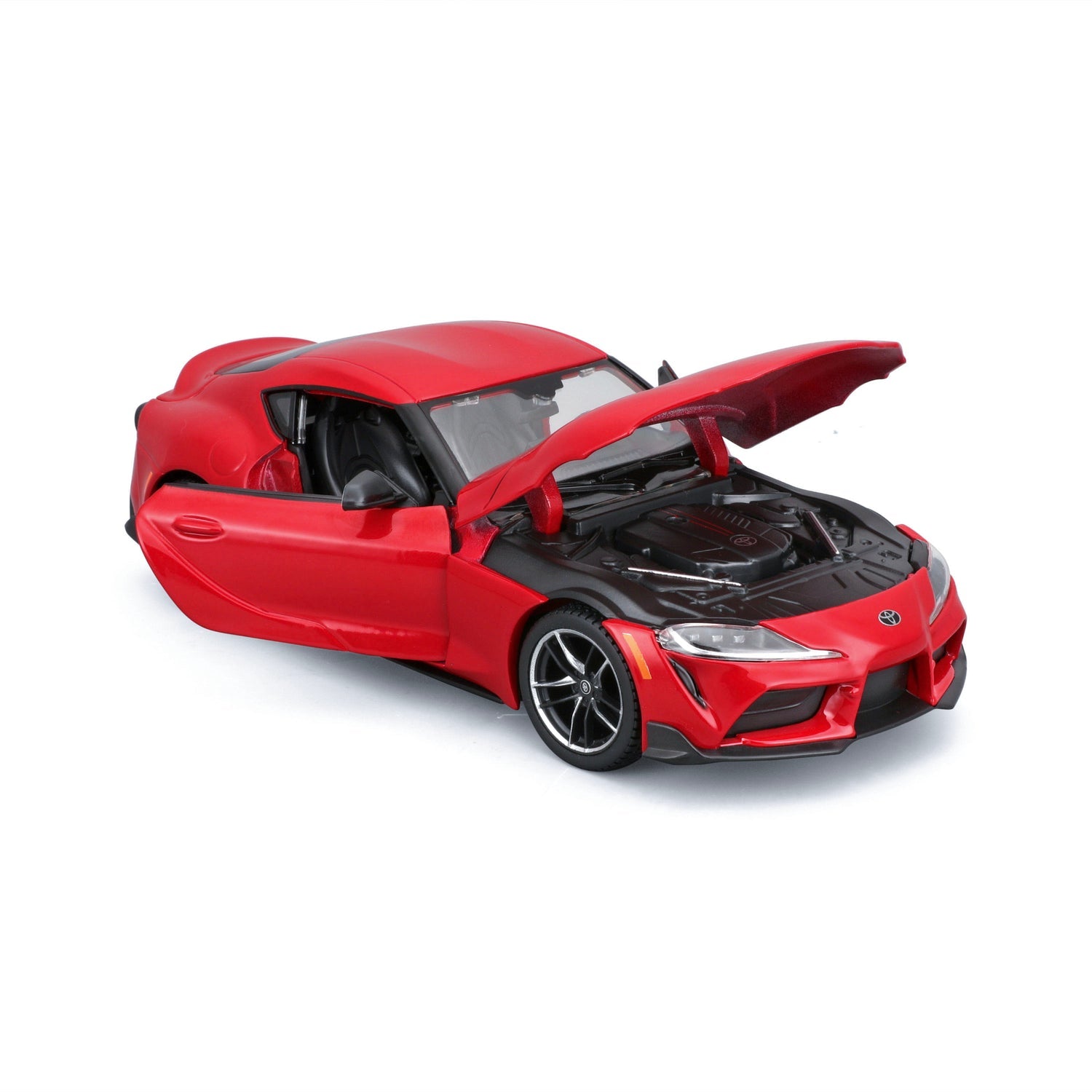 Toyota GR Supra red - 1:24 Scale Model Car
