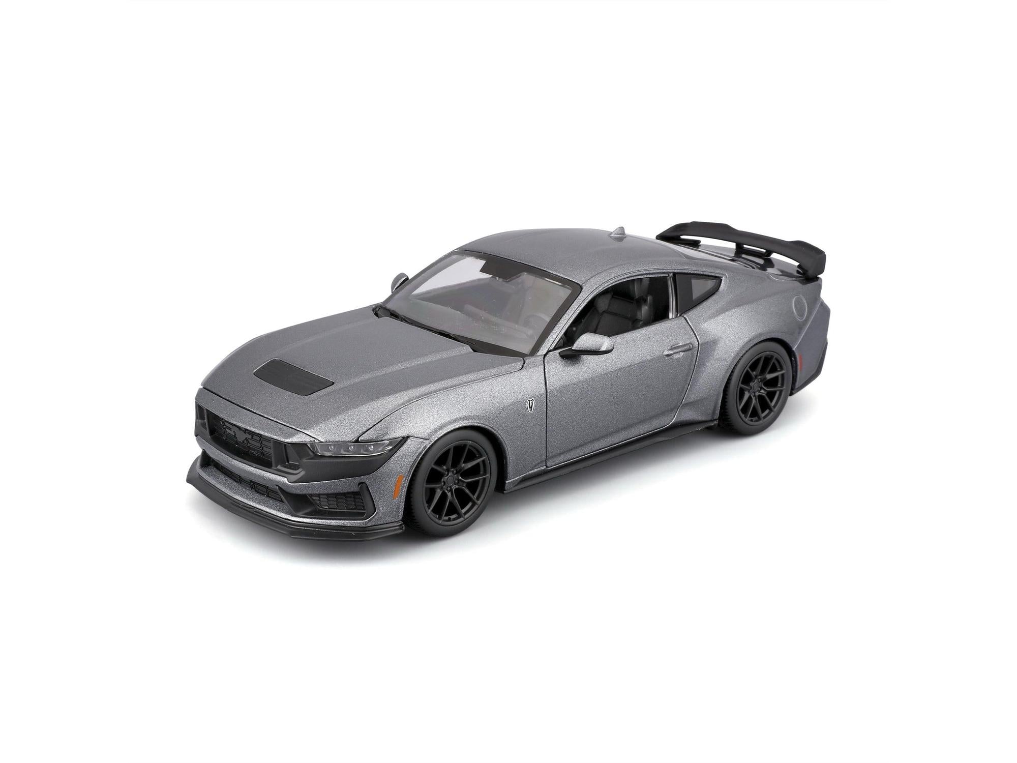 Ford Mustang Darkhorse 2024 Grey 1:24 Scale Model Car