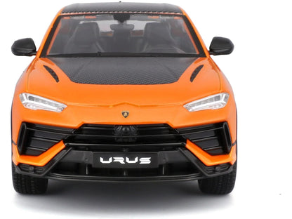 Coche de juguete Lamborghini Urus Performante Naranja a escala 1:24 Maisto Diecast