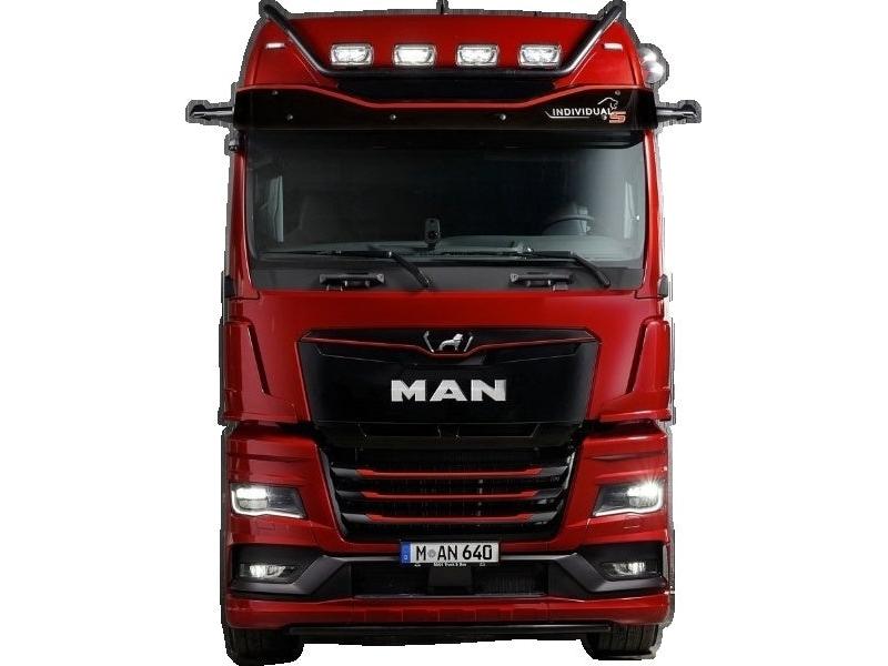 MAN TGX Individual Lion S Red 2025 1:24 Scale Diecast Truck – Solido-Solido-Diecast Model Centre