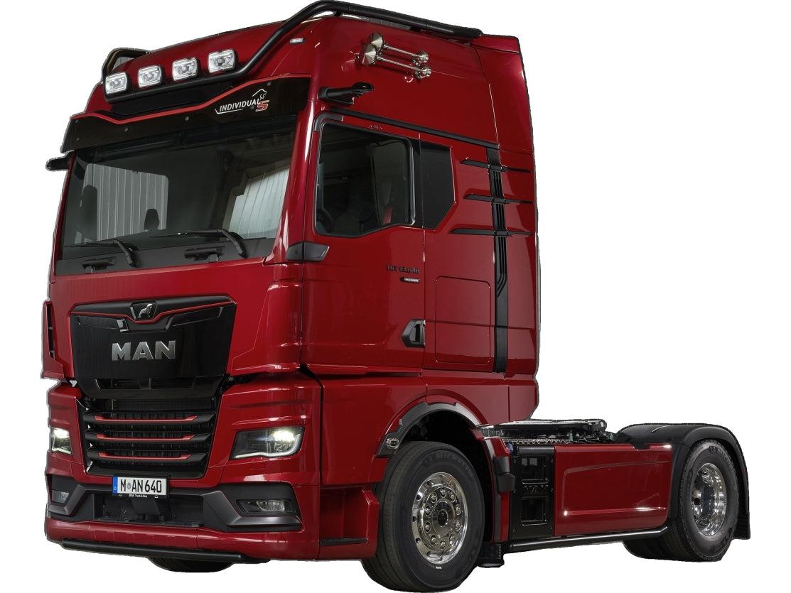 MAN TGX Individual Lion S Red 2025 1:24 Scale Diecast Truck – Solido-Solido-Diecast Model Centre