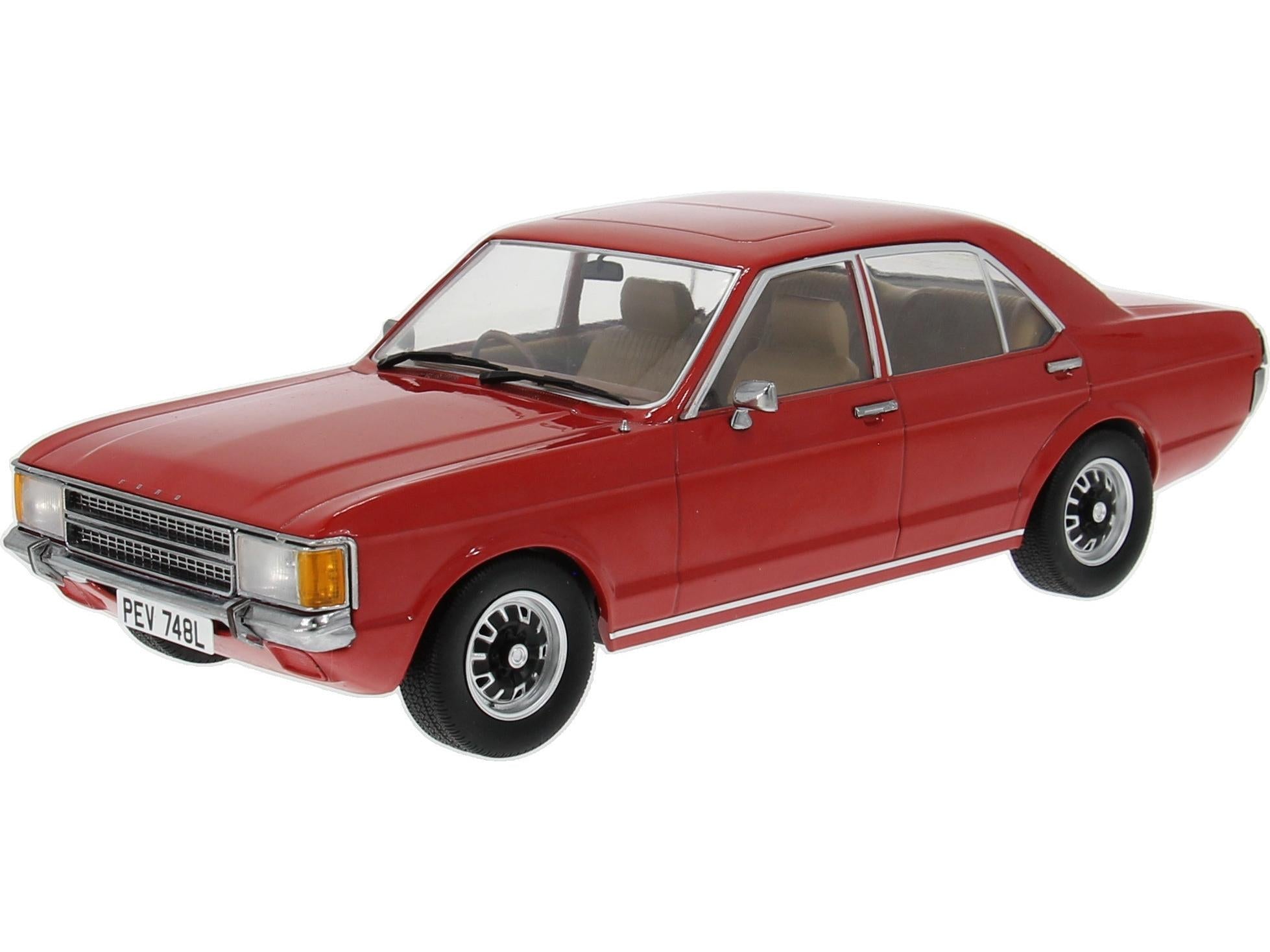 Ford Consul Red RHD UK Exclusive 300pcs 1:18 Scale Diecast Car – Model Car Group