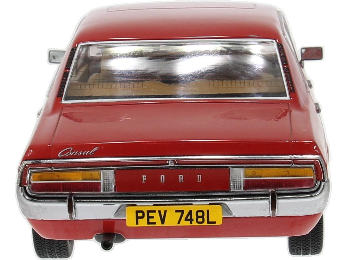 Ford Consul Red RHD UK Exclusive 300pcs 1:18 Scale Diecast Car – Model Car Group