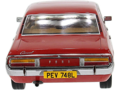 Ford Consul Red RHD UK Exclusive 300pcs 1:18 Scale Diecast Car – Model Car Group