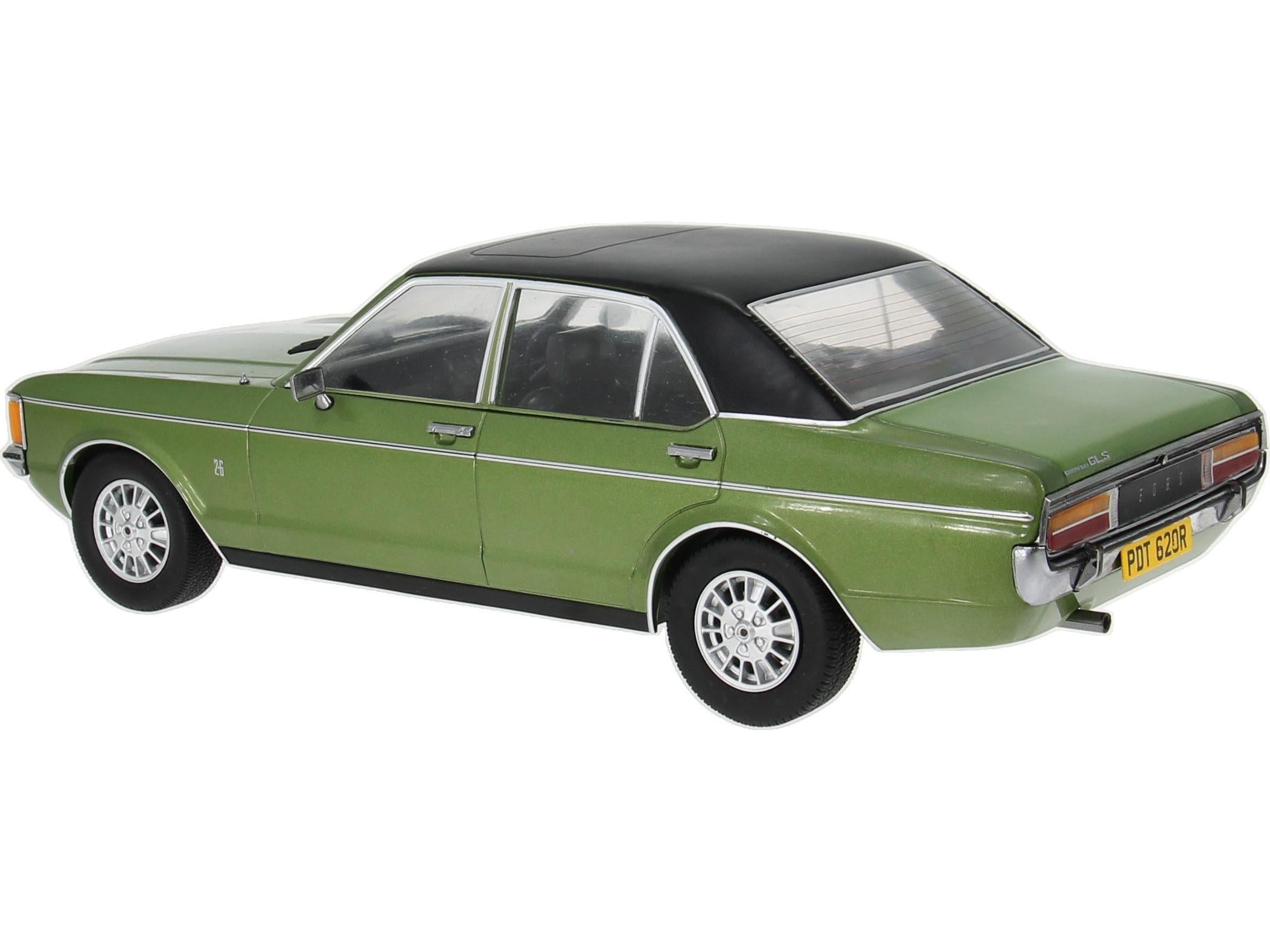 Ford Granada MK1 Metallic Green RHD UK Exclusive 300pcs 1:18 Scale Diecast Car – Model Car Group