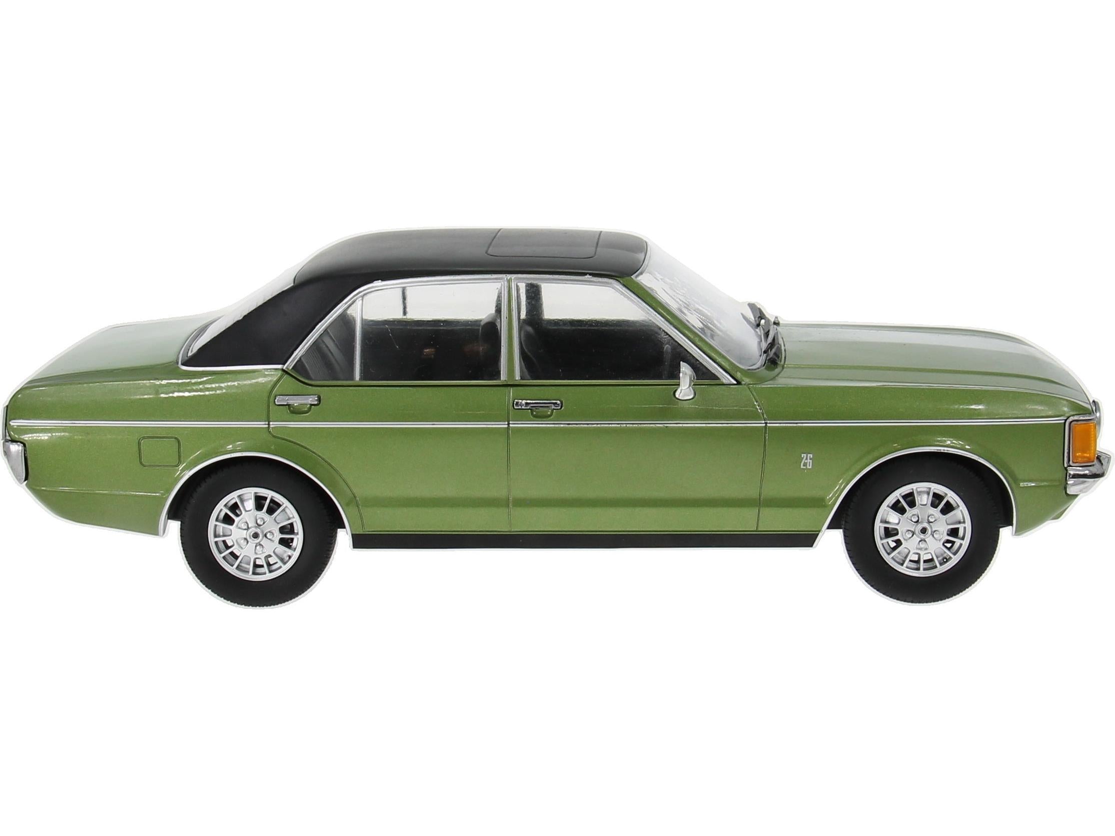 Ford Granada MK1 Metallic Green RHD UK Exclusive 300pcs 1:18 Scale Diecast Car – Model Car Group