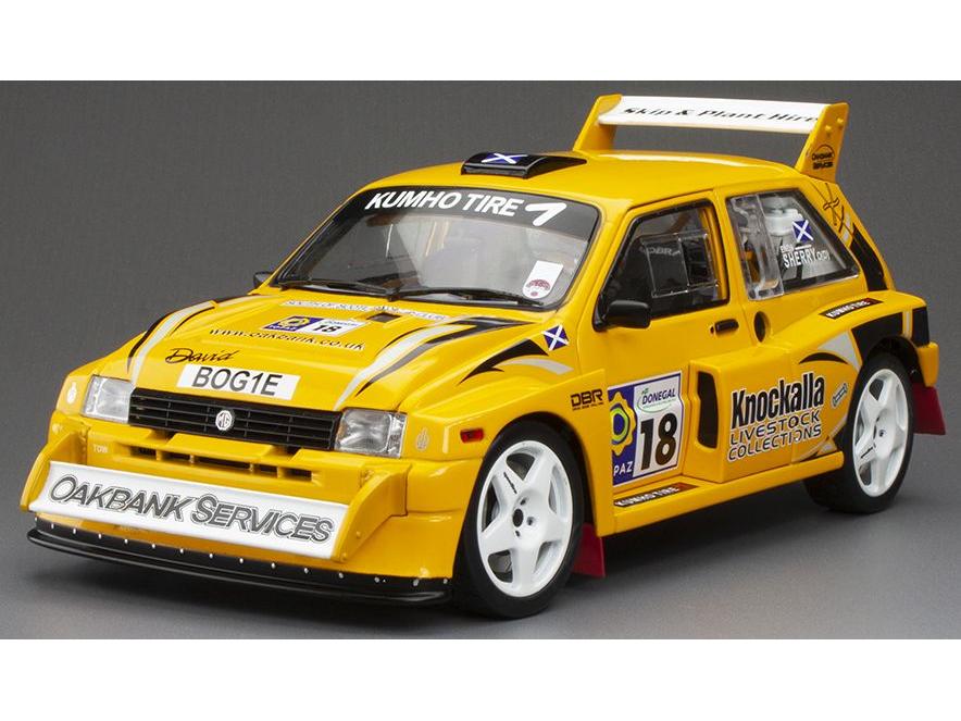 MG Metro 6R4 #18 D.Bogie/E.Sherry Topaz Donegal International Rally 2010 (999pcs) 1:18 Scale Sun Star Diecast Model Car-Sun Star-Diecast Model Centre