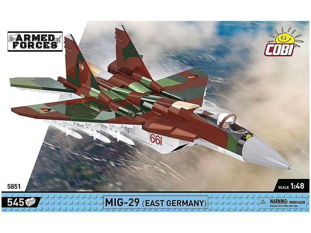 MIG-29 GDR Armed Forces (590 pcs) Cobi Brick Build Kit-Cobi-Diecast Model Centre