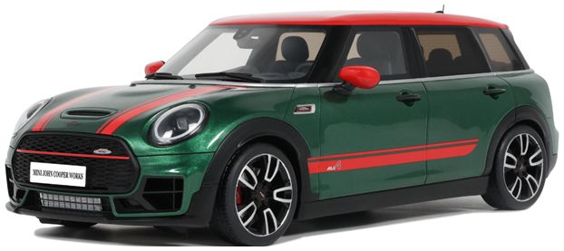 MINI Clubman (F54) JCW 2021 British Racing Green 1:18 Scale OttOmobile Diecast Model-OttOmobile-Diecast Model Centre