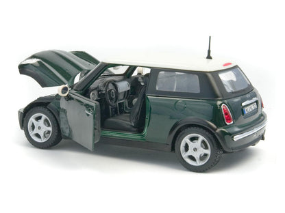 MINI Cooper Green 1:24 Scale Maisto Diecast Model-Maisto-Diecast Model Centre