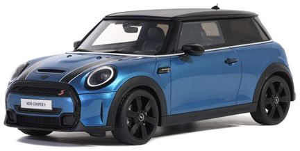 MINI Cooper S 2021 Blue 1:18 Scale OttOmobile Diecast Model-OttOmobile-Diecast Model Centre