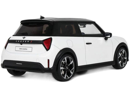 MINI Cooper S Nanuq White Metallic 2025 1:18 Scale Resin Model Car – OttOmobile-OttOmobile-Diecast Model Centre