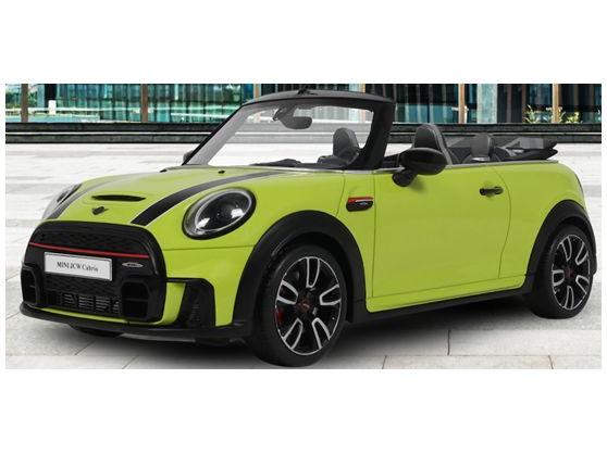 MINI JCW Cabrio Zesty Yellow C5H 2021 1:18 Scale Resin Car – OttOmobile-OttOmobile-Diecast Model Centre