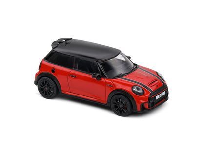 MINI John Cooper Works 2023 Red 1:43 Scale Solido Diecast Model