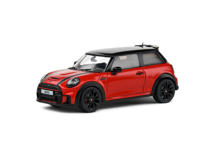 MINI John Cooper Works 2023 Red 1:43 Scale Solido Diecast Model