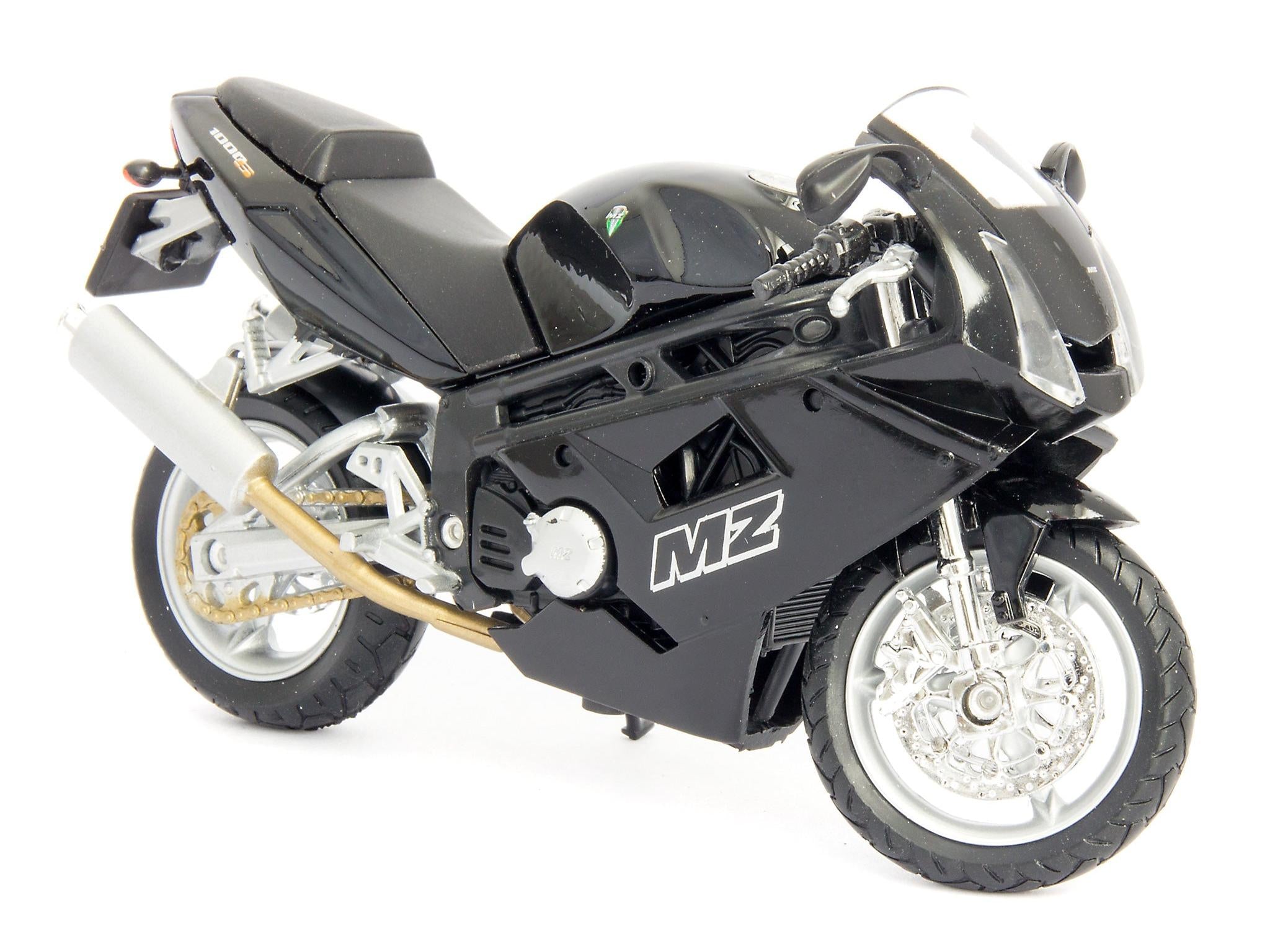 MZ 1000S black - 1:18 Scale Diecast Model Motorcycle-Welly-Diecast Model Centre