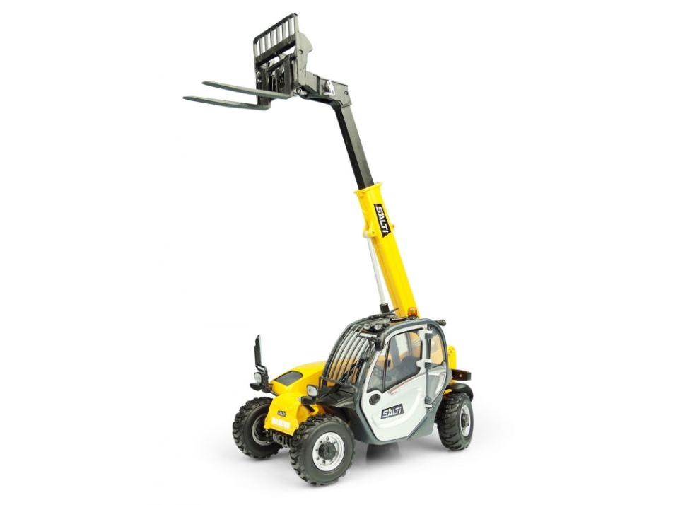 Manitou MT 625 Telehandler with Fork Salti Livery 1:32 Scale Universal Hobbies Diecast Model-Universal Hobbies-Diecast Model Centre