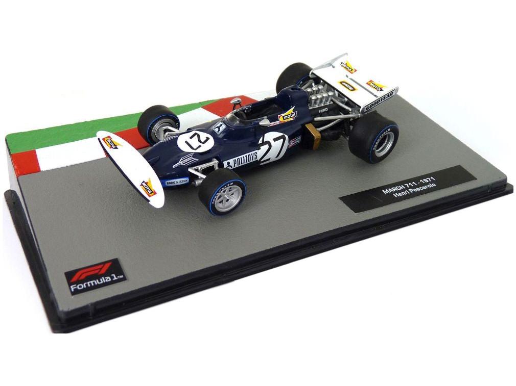 March 711 #27 F1 1971 Henri Pescarolo 1:43 Scale Diecast Model