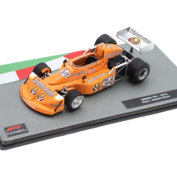 March 761 #34 F1 1976 Hans-Joachim Stuck - 1:43 Scale Model Car