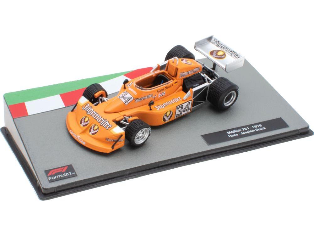 March 761 #34 F1 1976 Hans-Joachim Stuck 1:43 Scale Diecast Model
