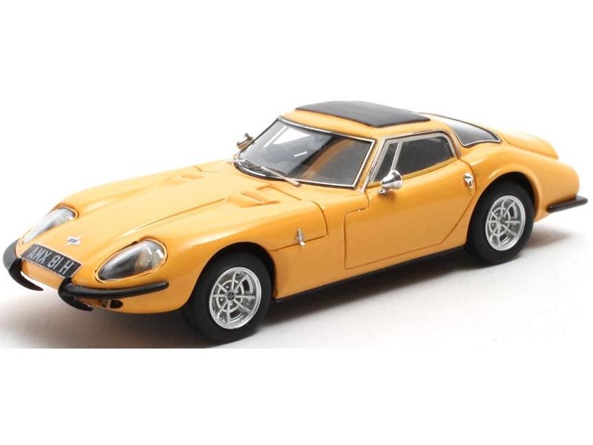 Marcos 3-litre GT Yellow 1968-1971 1:43 Scale Resin Car – Matrix-Matrix-Diecast Model Centre