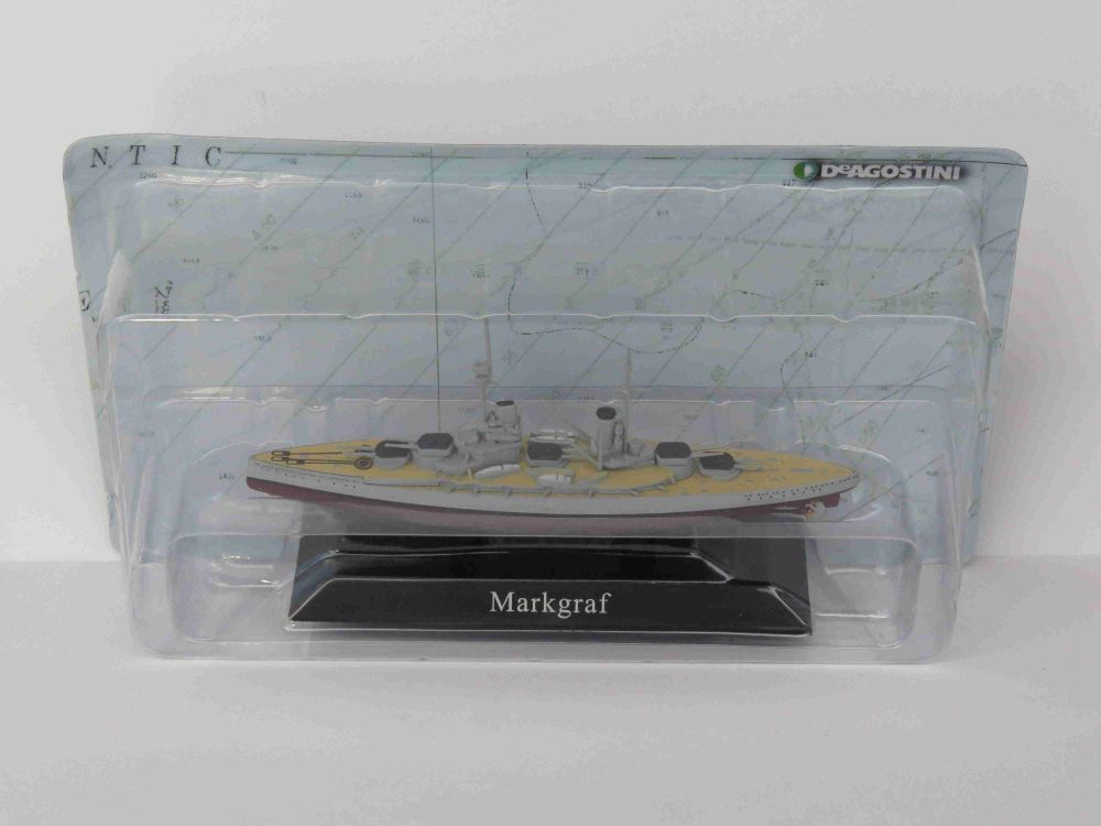 Markgraf Battleship 1914 1:1250 Scale Unbranded Diecast Model-Unbranded-Diecast Model Centre