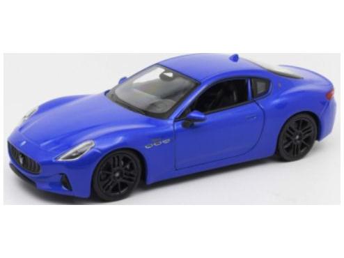 Maserati Gran Turismo Folgore Blue 2023 1:24 Scale Welly Diecast Model Car-Welly-Diecast Model Centre