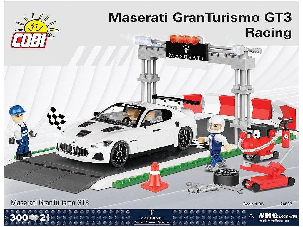 Maserati Granturismo GT3 Racing (300 pcs) Cobi Brick Build Kit-Cobi-Diecast Model Centre