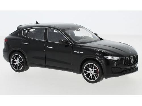 Maserati Levante 2016 Black 1:24 Scale Welly Diecast Model-Welly-Diecast Model Centre