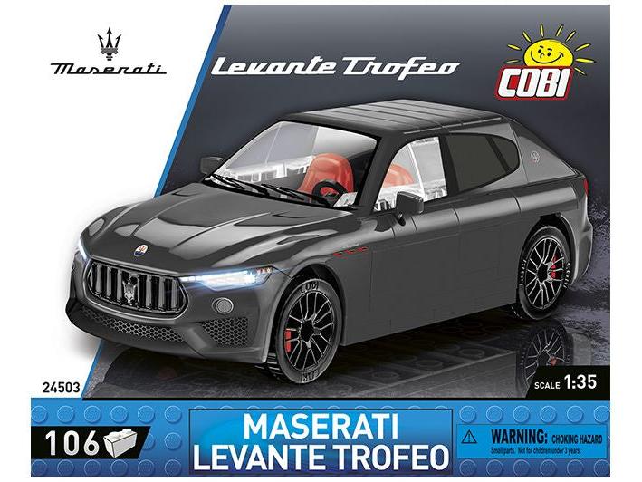 Maserati Levante Trofeo (110 pcs) Cobi Brick Build Kit-Cobi-Diecast Model Centre