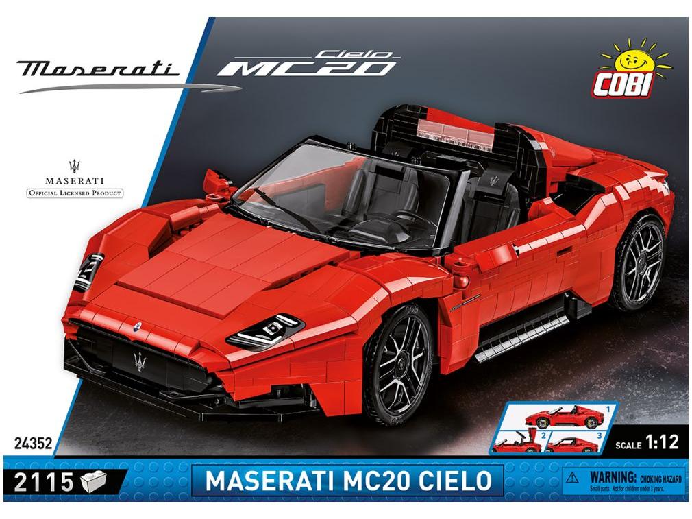 Maserati MC 20 Cielo (2100 pcs) Cobi Brick Build Kit-Cobi-Diecast Model Centre
