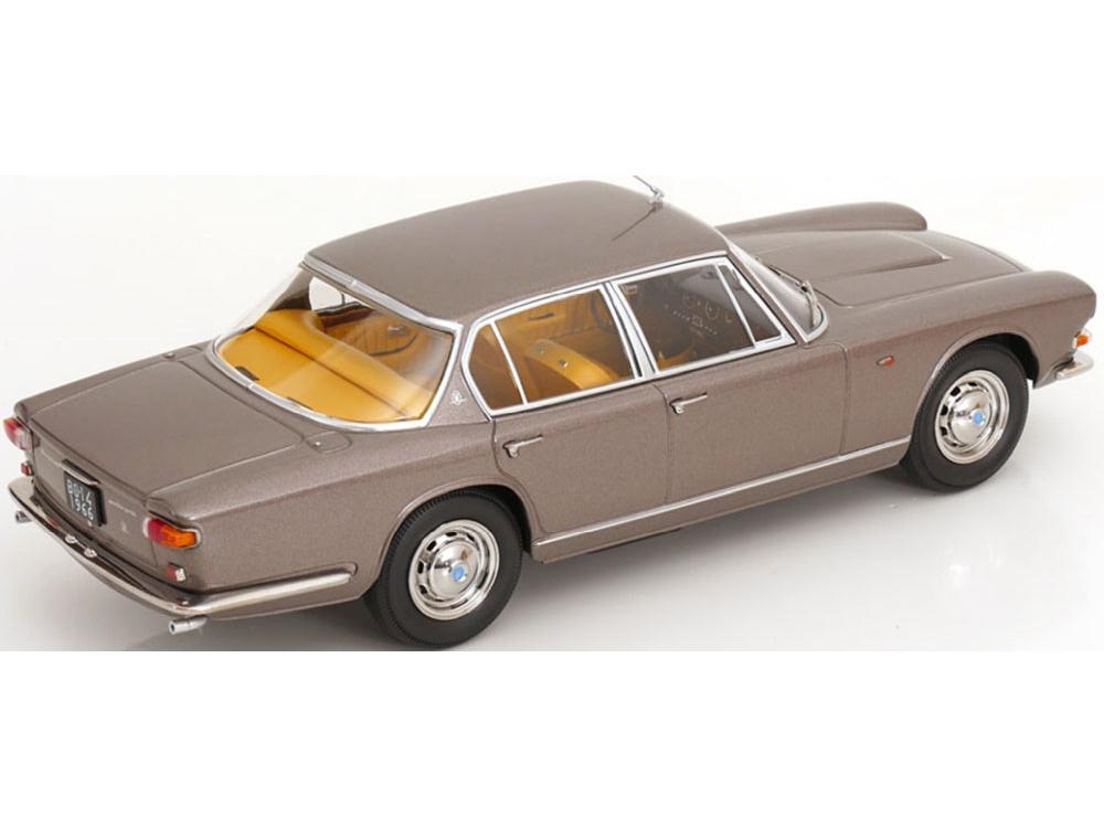 Maserati Quattroporte I 1965 Grey Metallic 1:18 Scale Diecast Model Car – KK Scale-KK Scale-Diecast Model Centre