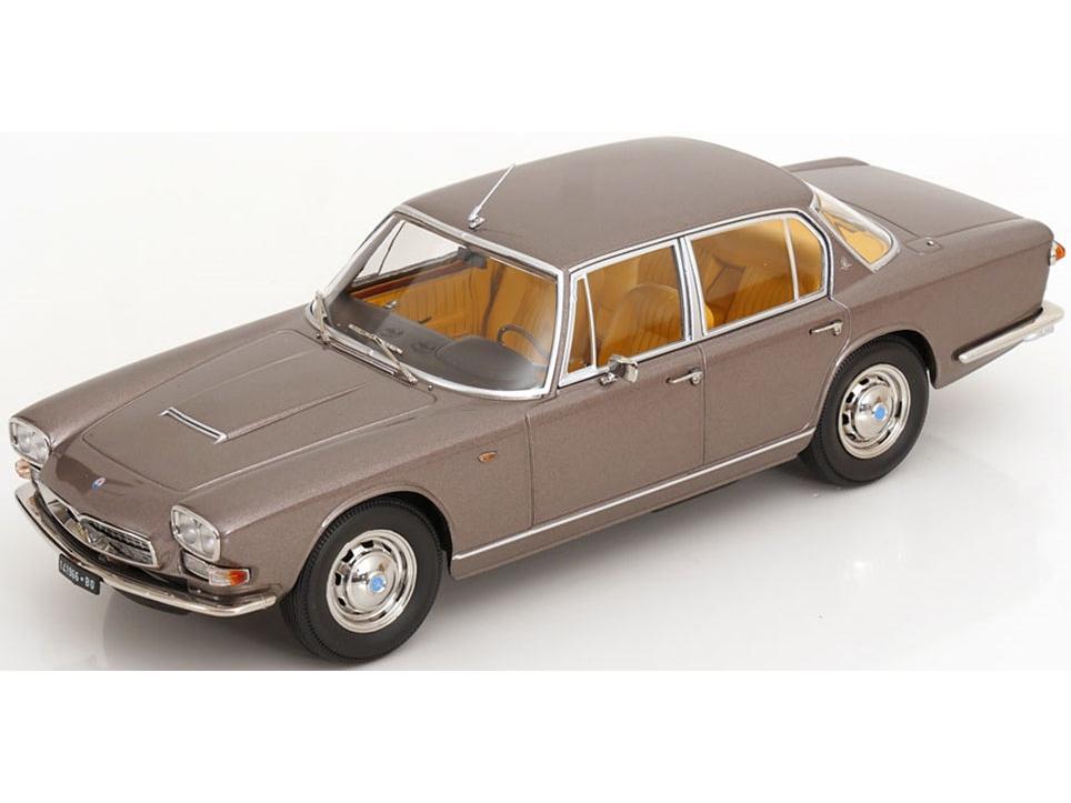 Maserati Quattroporte I 1965 Grey Metallic 1:18 Scale Diecast Model Car – KK Scale-KK Scale-Diecast Model Centre