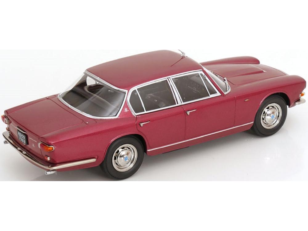 Maserati Quattroporte I 1965 Red Metallic 1:18 Scale Diecast Model Car – KK Scale-KK Scale-Diecast Model Centre