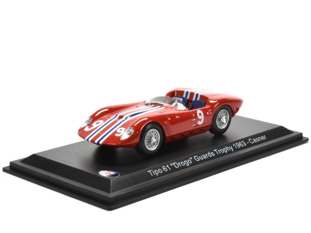 Maserati Tipo 61 Drogo Guards Trophy 1963 1:43 Scale Diecast Model-Unbranded-Diecast Model Centre