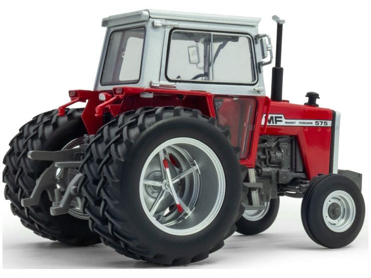 Massey Ferguson 575 2wd Tractor w/Molcon Duals 1:32 Scale Universal Hobbies Diecast Model-Universal Hobbies-Diecast Model Centre