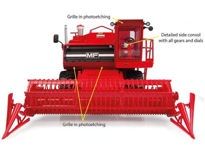 Massey Ferguson 760 Combine 1:32 Scale Universal Hobbies Diecast Model-Universal Hobbies-Diecast Model Centre
