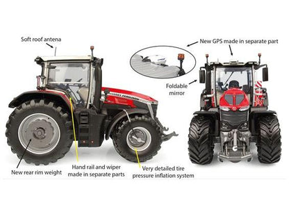 Massey Ferguson 9S.425 Tractor Production Version 1:32 Scale Universal Hobbies Diecast Model-Universal Hobbies-Diecast Model Centre