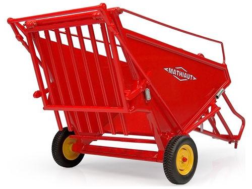 Mathiaut MTD 72 Bale Chase Trailer 1:32 Scale Universal Hobbies Diecast Model-Universal Hobbies-Diecast Model Centre