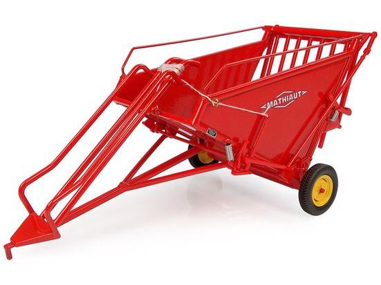 Mathiaut MTD 72 Bale Chase Trailer 1:32 Scale Universal Hobbies Diecast Model-Universal Hobbies-Diecast Model Centre
