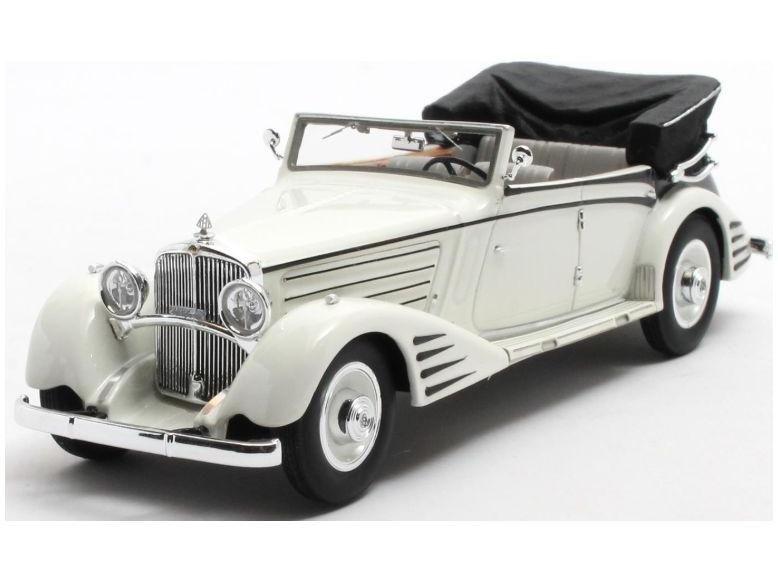 Maybach Zeppelin DS8 White 4-Door Cabriolet by Spohn 1934 1:43 Scale Matrix Resin Model Car-Matrix-Diecast Model Centre
