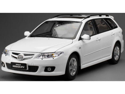 Mazda 6 Estate Glacier White 1:18 Scale Diecast Model Car – Sun Star-Sun Star-Diecast Model Centre