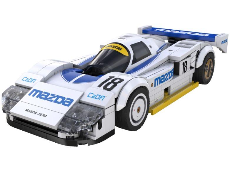 Mazda 787B Brick Builder (242pcs) Cada Kit-Cada-Diecast Model Centre