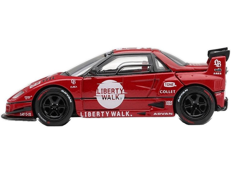 Mazda AZ-1 Liberty Walk LB40 LB-Hinomaru Red (RHD) Blister Packaging 1:64 Scale Diecast Car – MINI GT-MINI GT-Diecast Model Centre