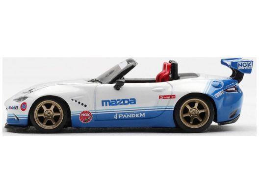 Mazda Miata MX-5 (ND) Pandem IMSA (RHD) 1:64 Scale MINI GT Diecast Model Car-MINI GT-Diecast Model Centre