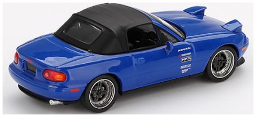 Mazda Miata MX-5 Tuned Version Dark Blue (LHD) 1:64 Scale MINI GT Diecast Model-MINI GT-Diecast Model Centre