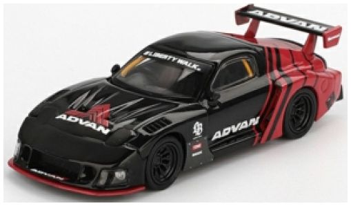 Mazda RX-7 LB-Super Silhouette Advan (RHD) 1:64 Scale MINI GT Diecast Model-MINI GT-Diecast Model Centre