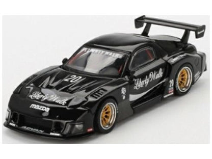 Mazda RX-7 LB-Super Silhouette Liberty Walk black - 1:64 Scale Model Car-MINI GT-Diecast Model Centre